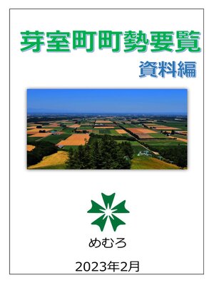 cover image of 芽室町町勢要覧 （2023年2月）